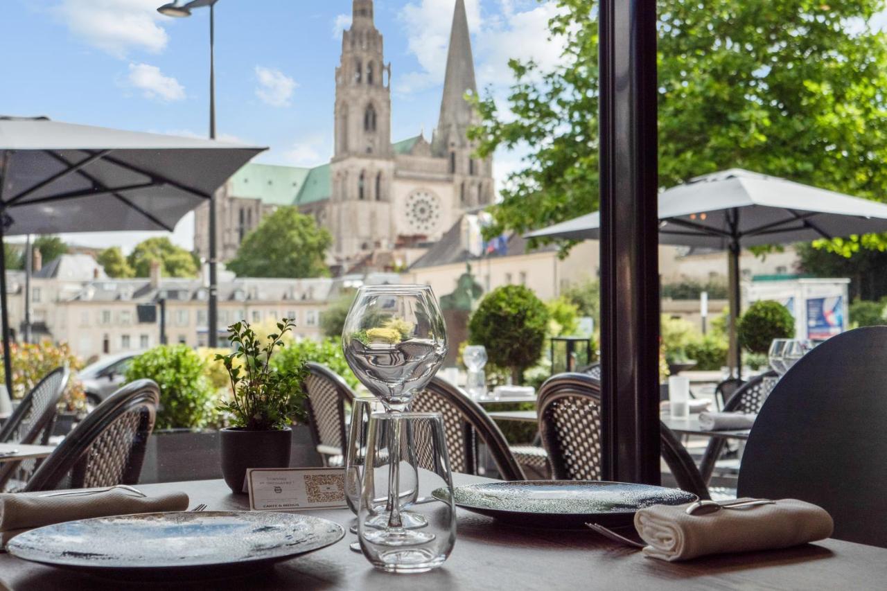 Le Boeuf Couronne - Hotel & Restaurant Chartres- Logis Hotels 외부 사진